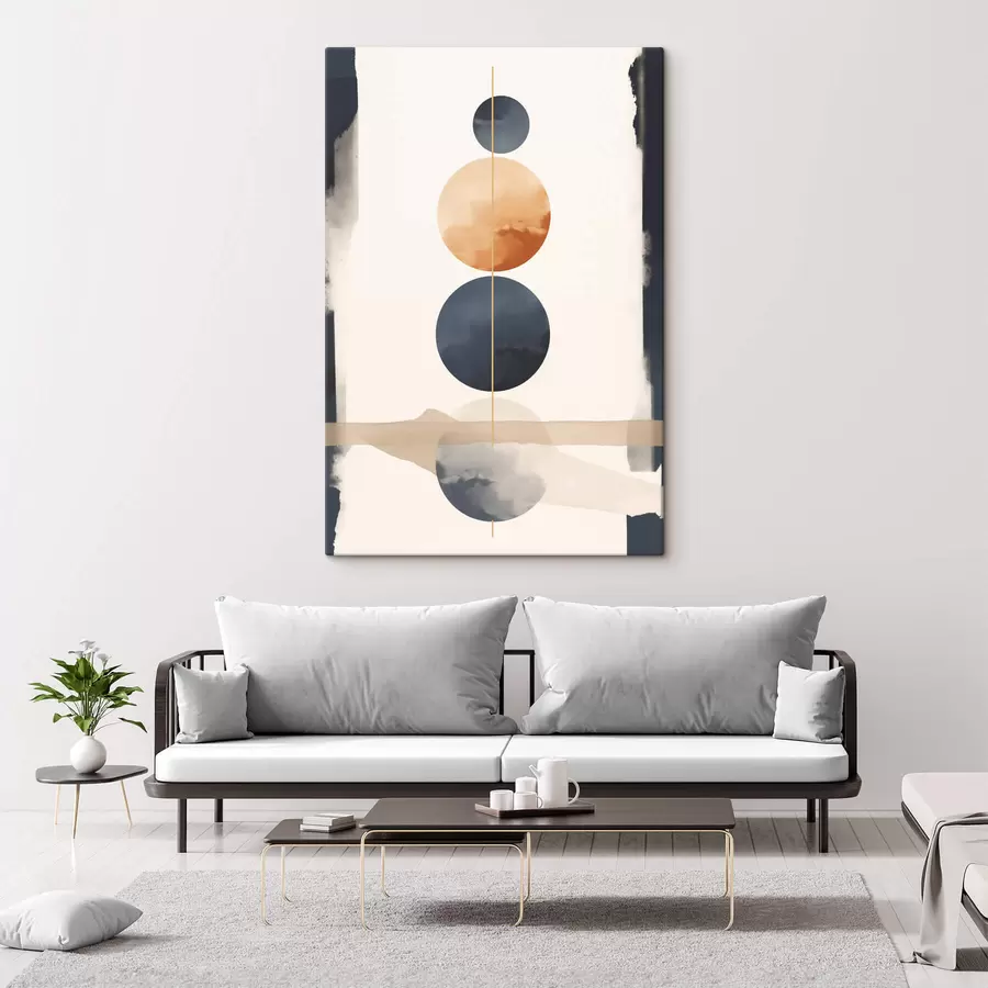 Obraz Abstrakce s koulemi Č. s47101