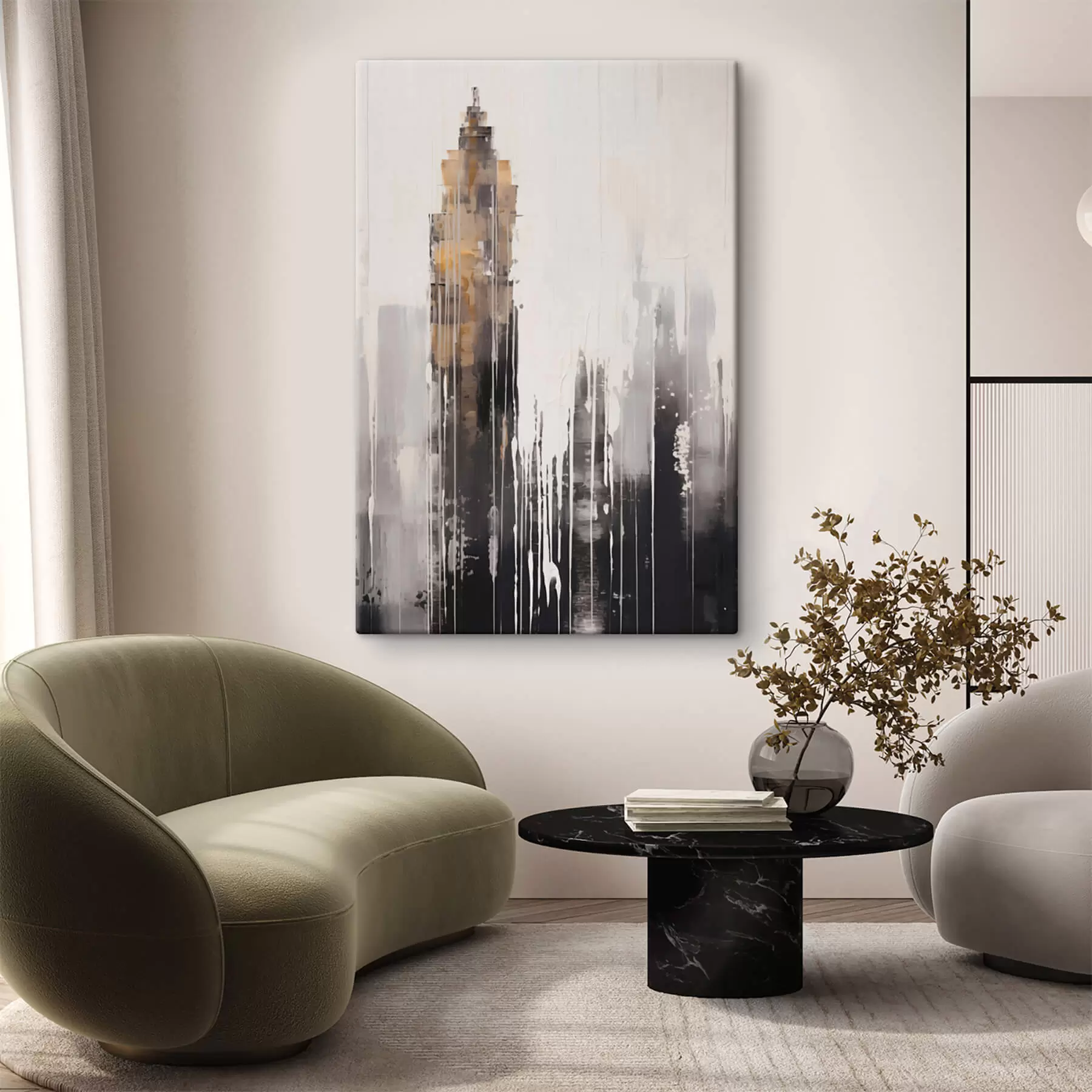Obraz Abstraktní mrakodrap Č. s47254