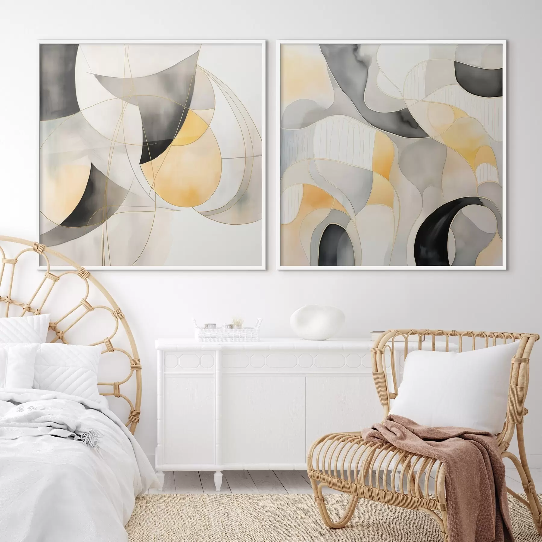 Fototapet Organická abstrakce v moderním stylu d00902