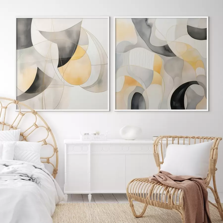 Fototapet Organická abstrakce v moderním stylu d00902