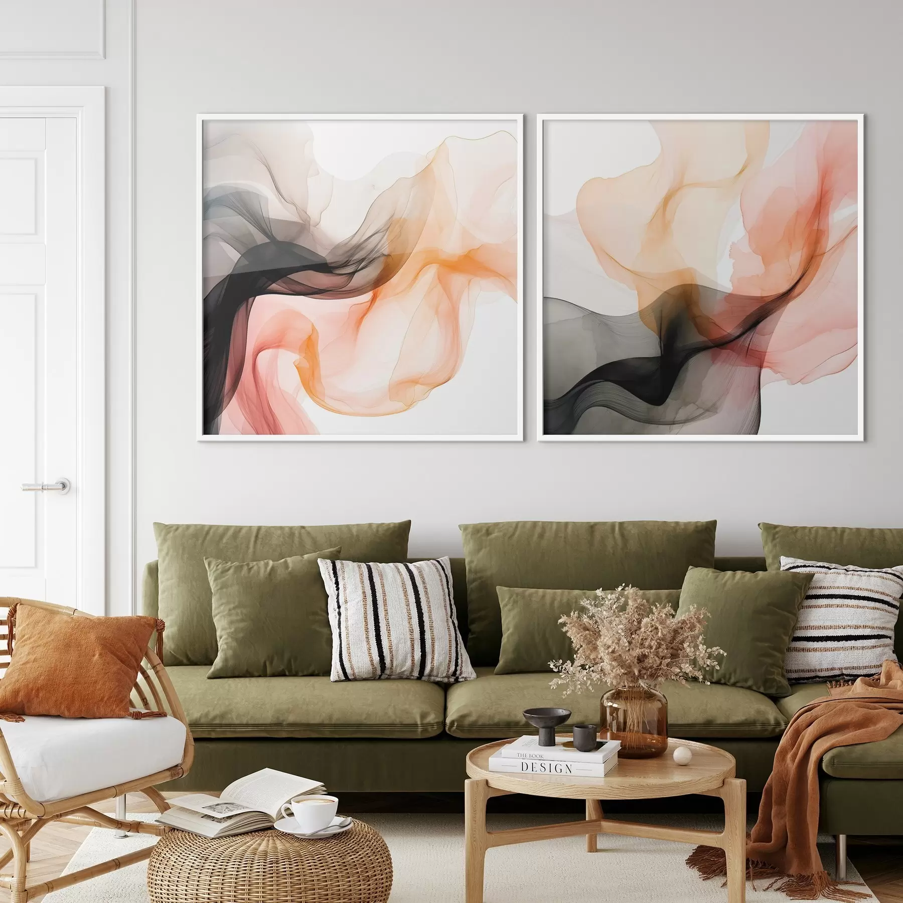 Fototapet Energie oranžové a černé barvy d00904