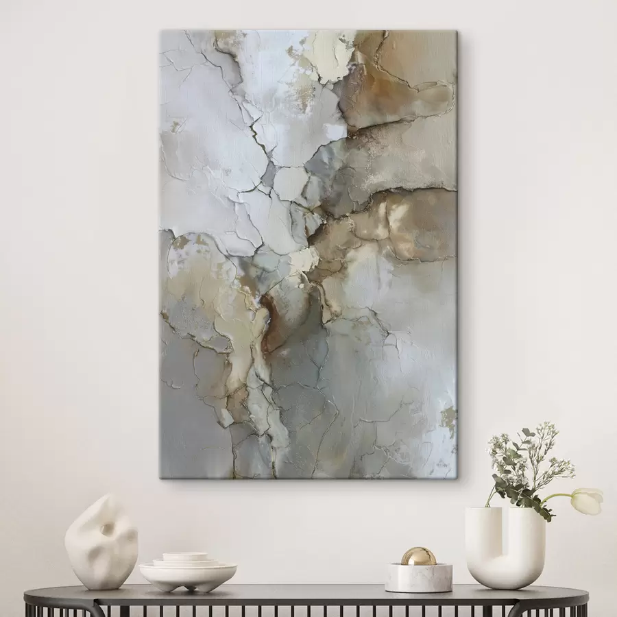 Obraz imitace abstraktní textury s prasklinami Č. s47118