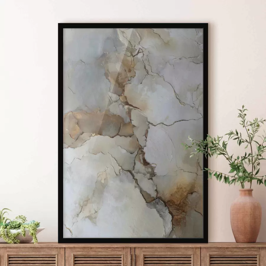 Fototapet imitace abstraktní textury s prasklinami f47117