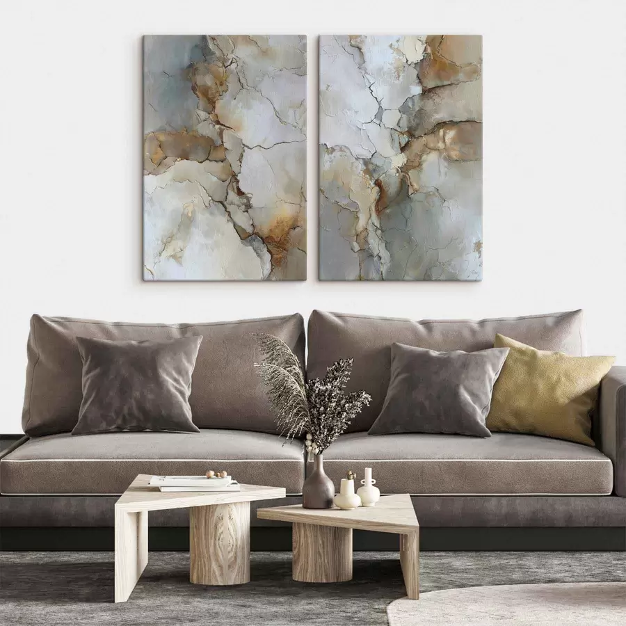 Obraz imitace abstraktní textury s prasklinami Č. m01169