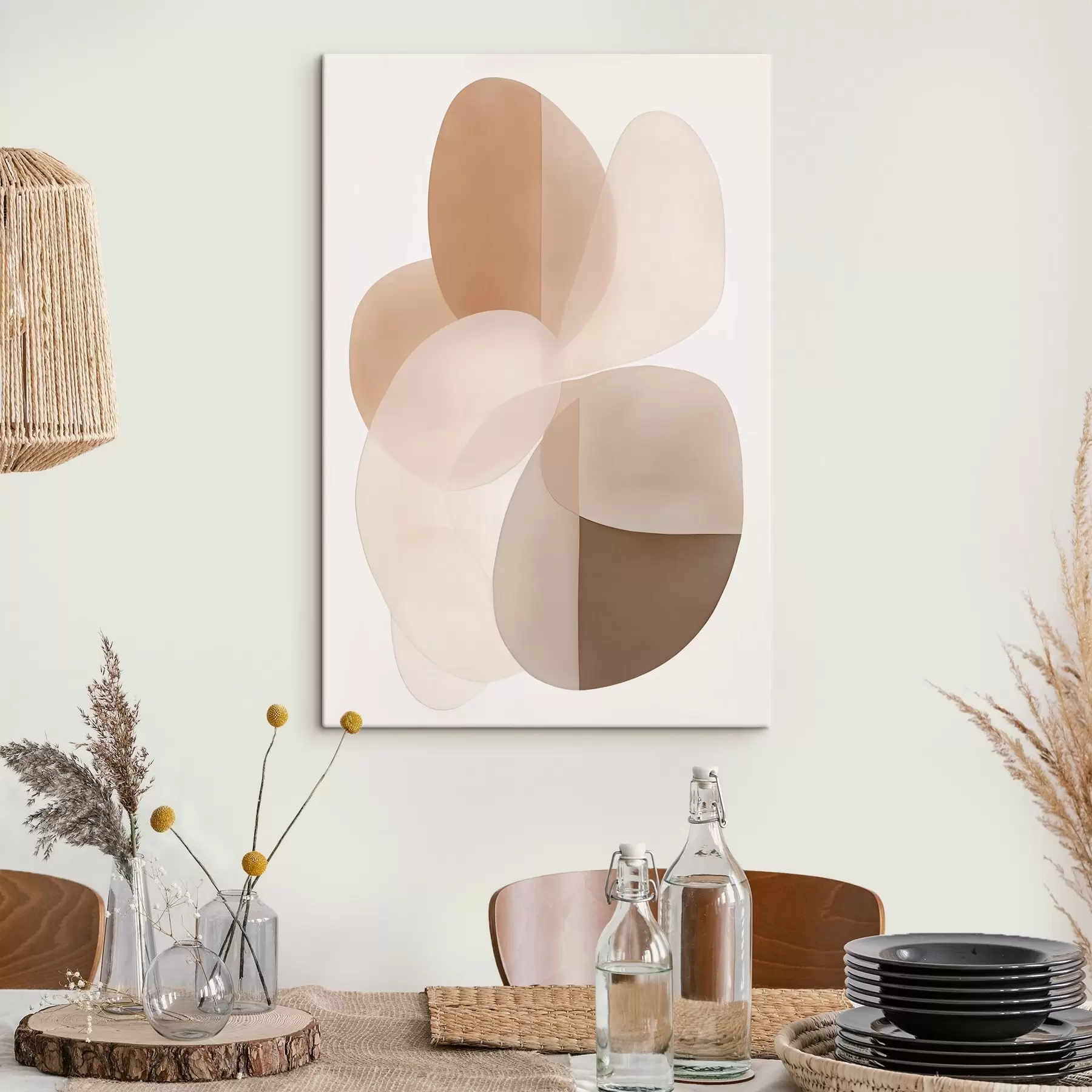 Obraz Abstraktní geometrické tvary Č. s47407