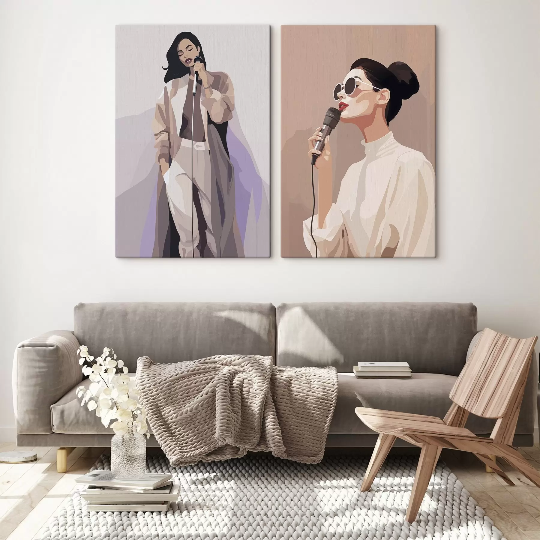 Obraz Zpěvák Č. m01191