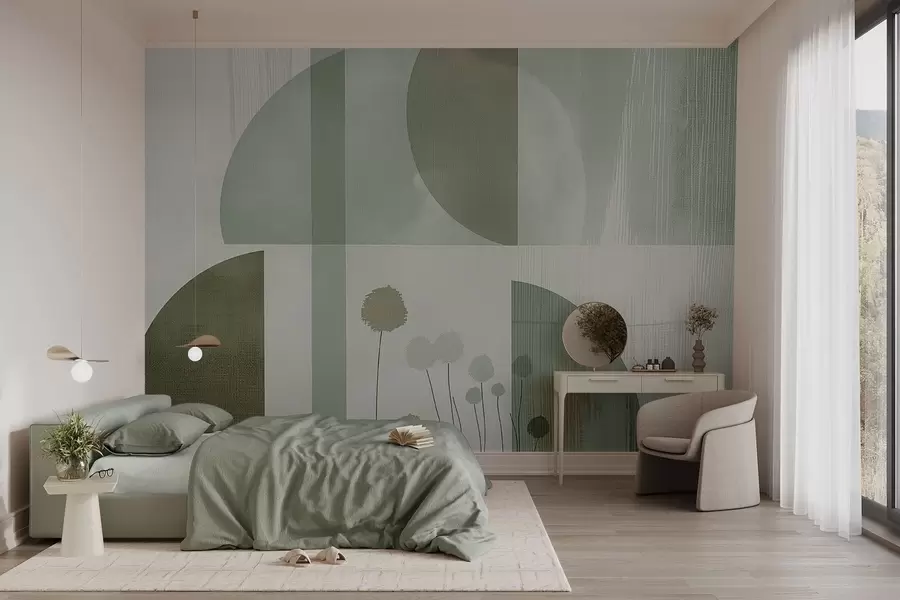 Fototapet Květiny a struktura w09627v2