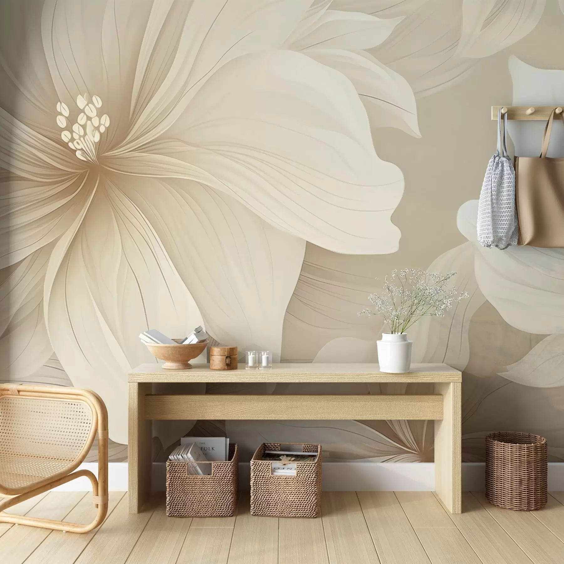 Fototapet Fantasy květiny w04989