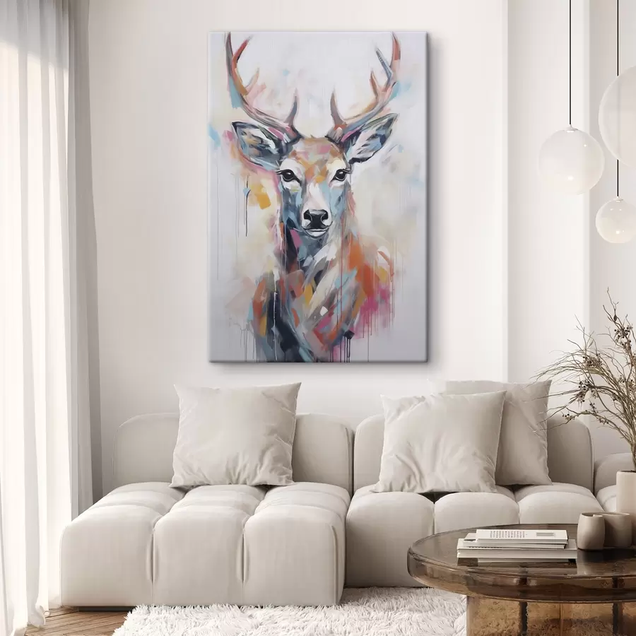 Obraz Malba napodobující jelena Č. s47503