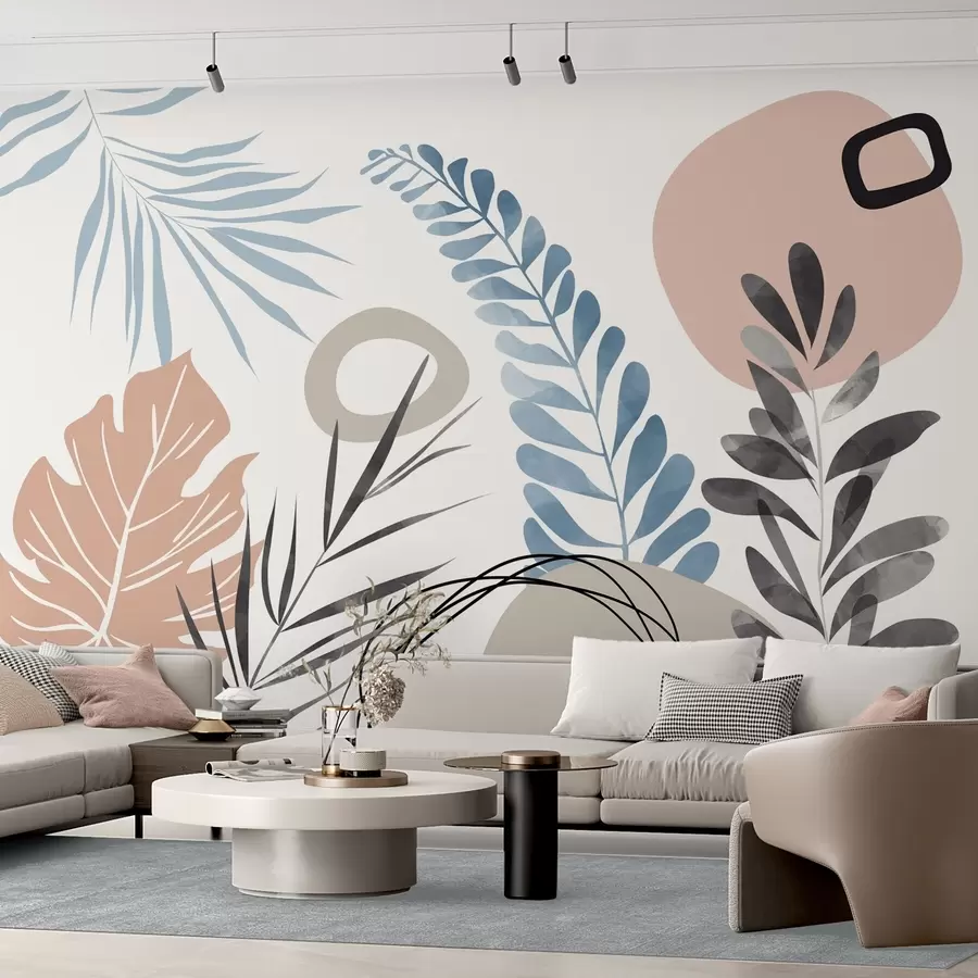 Fototapet Abstrakce s vegetací w05137v1