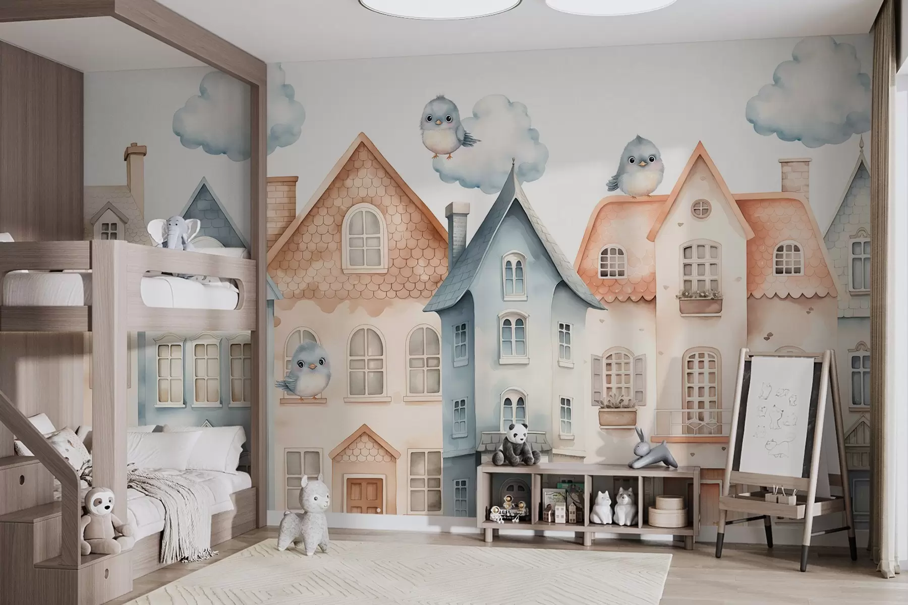 Fototapet Domy w05140