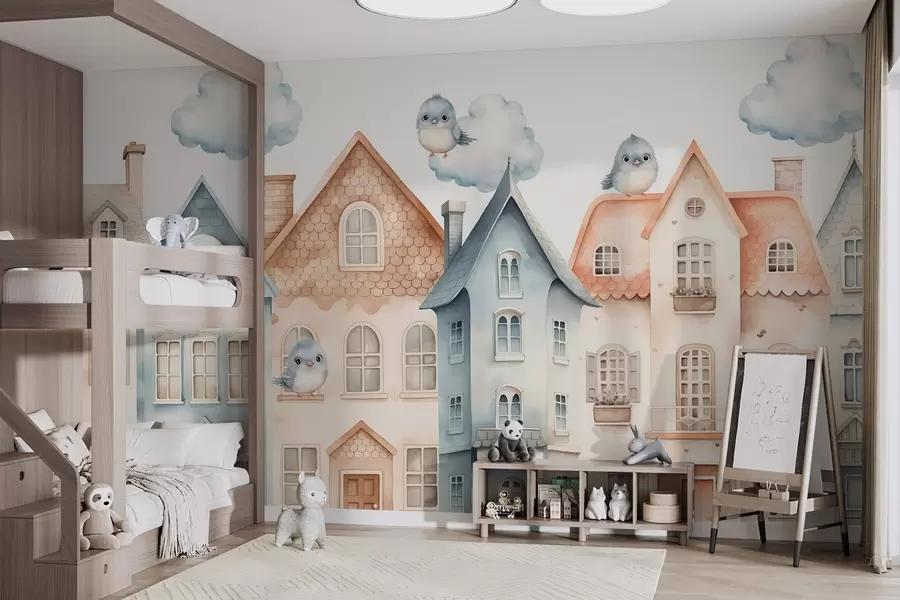 Fototapet Domy w05140