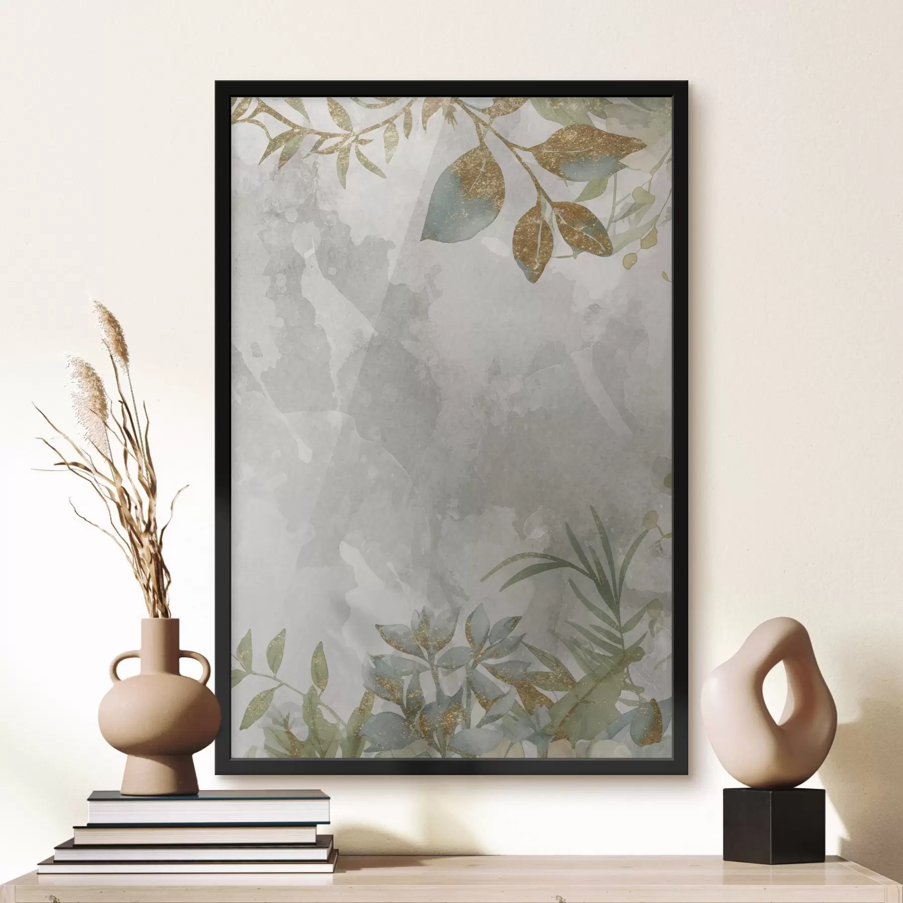 Fototapet Rostliny na světlém pozadí f46894