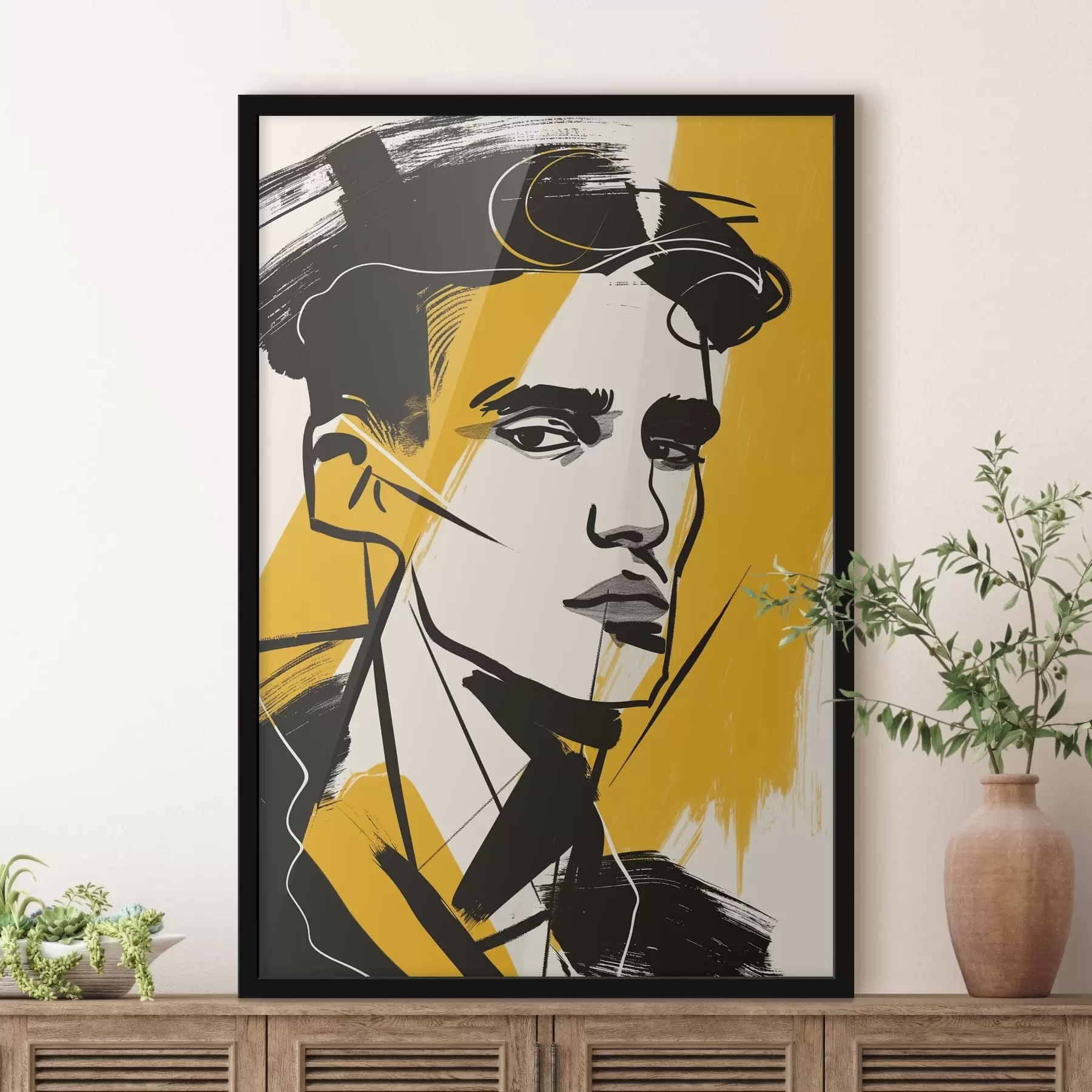 Fototapet Muž v graffiti f47467