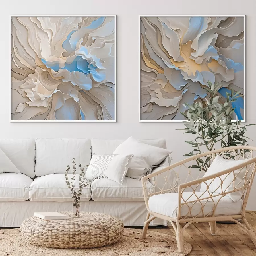 Fototapet Imitace abstraktních texturních vln d00539