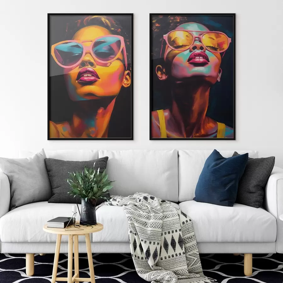 Fototapet Portréty v barvě d00581