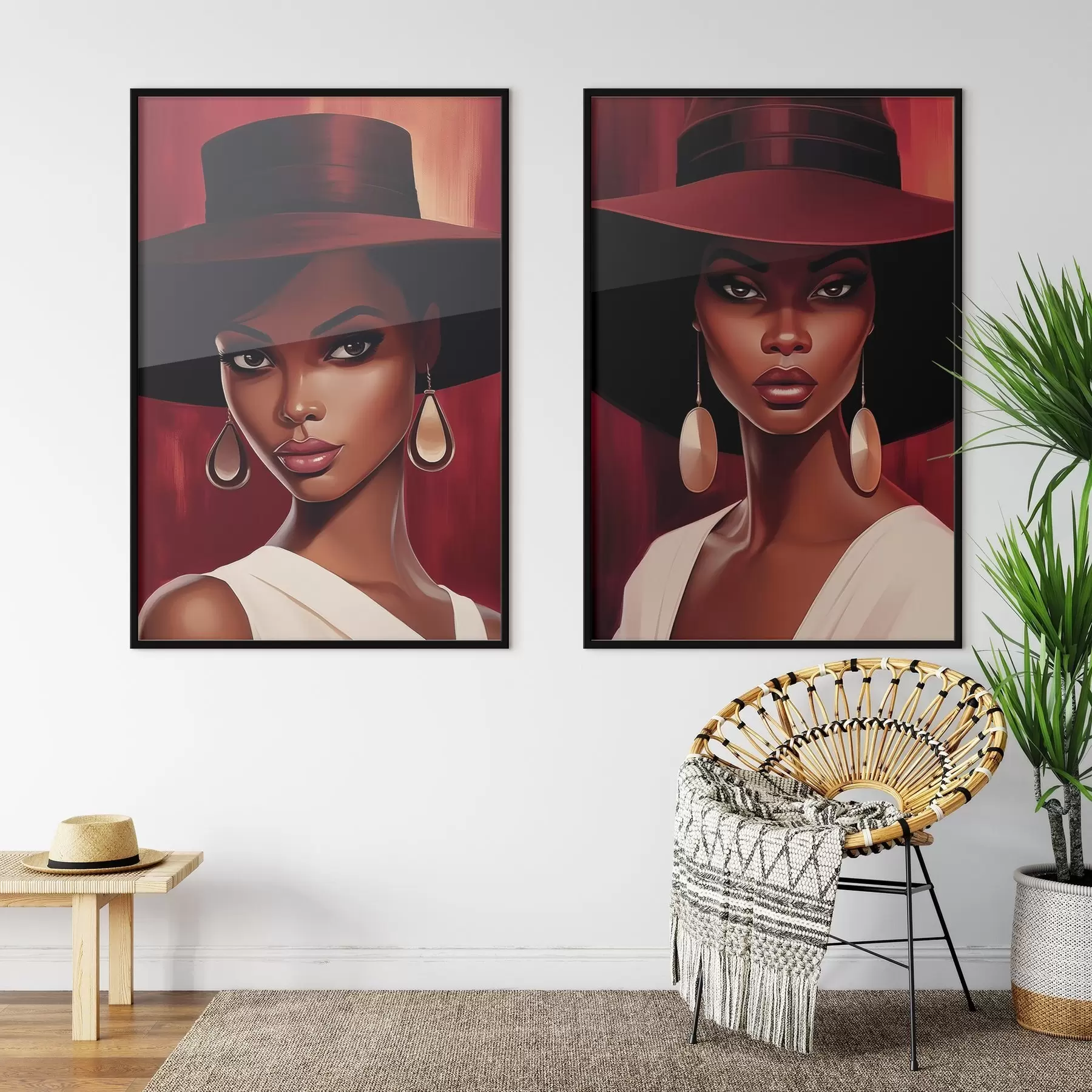 Fototapet Portréty d00585