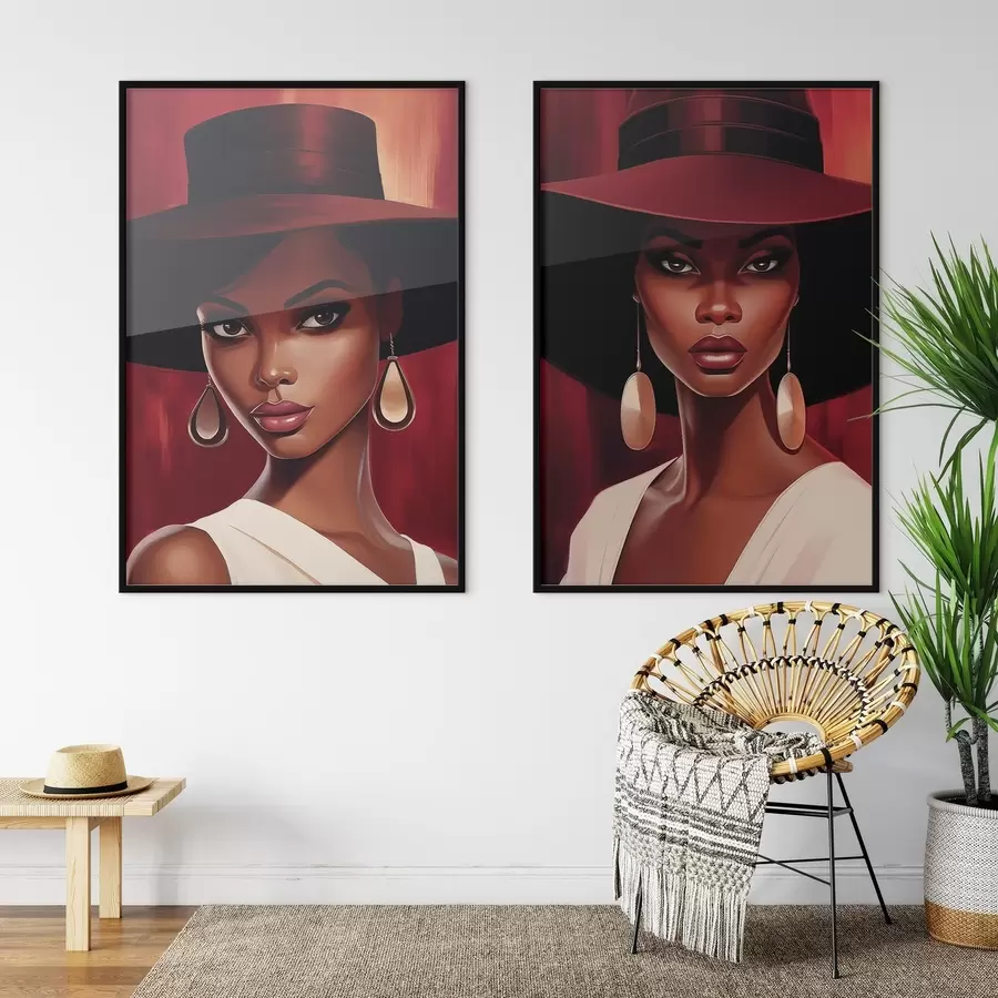 Fototapet Portréty d00585