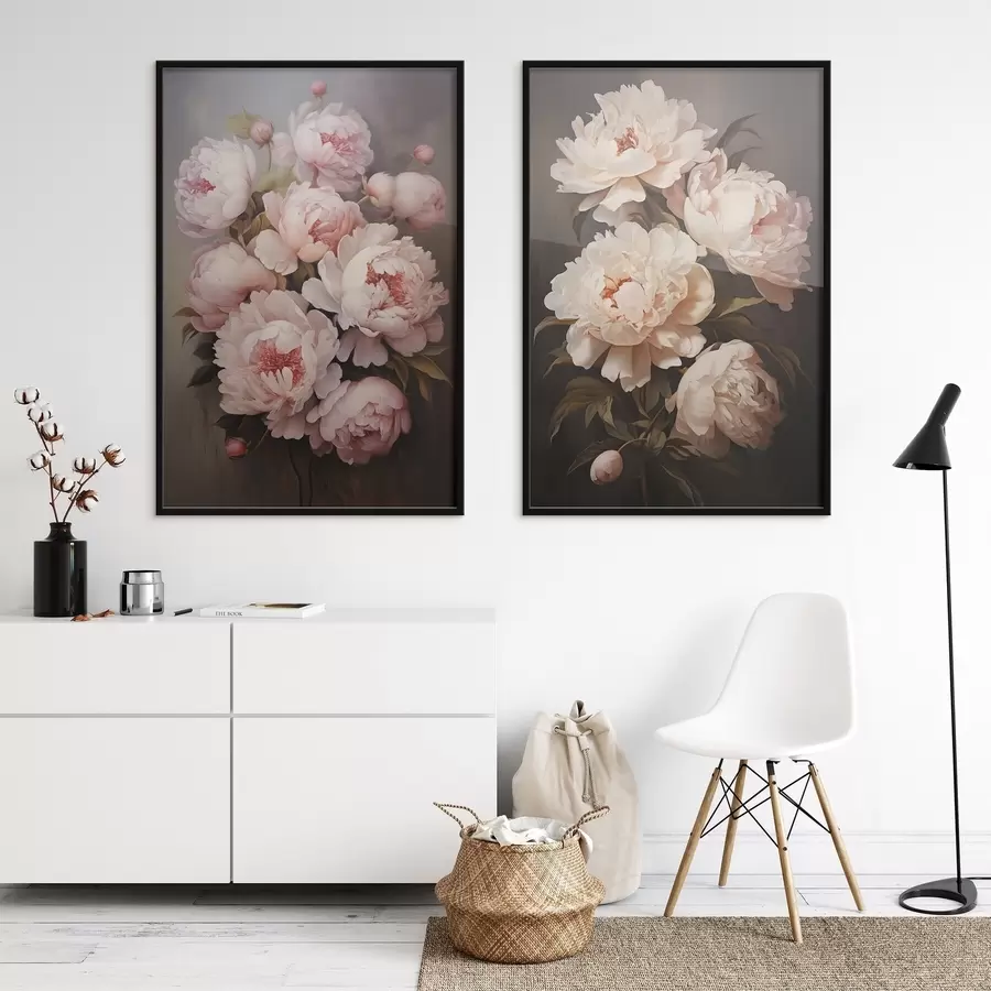 Fototapet Jemné pivoňky d00598