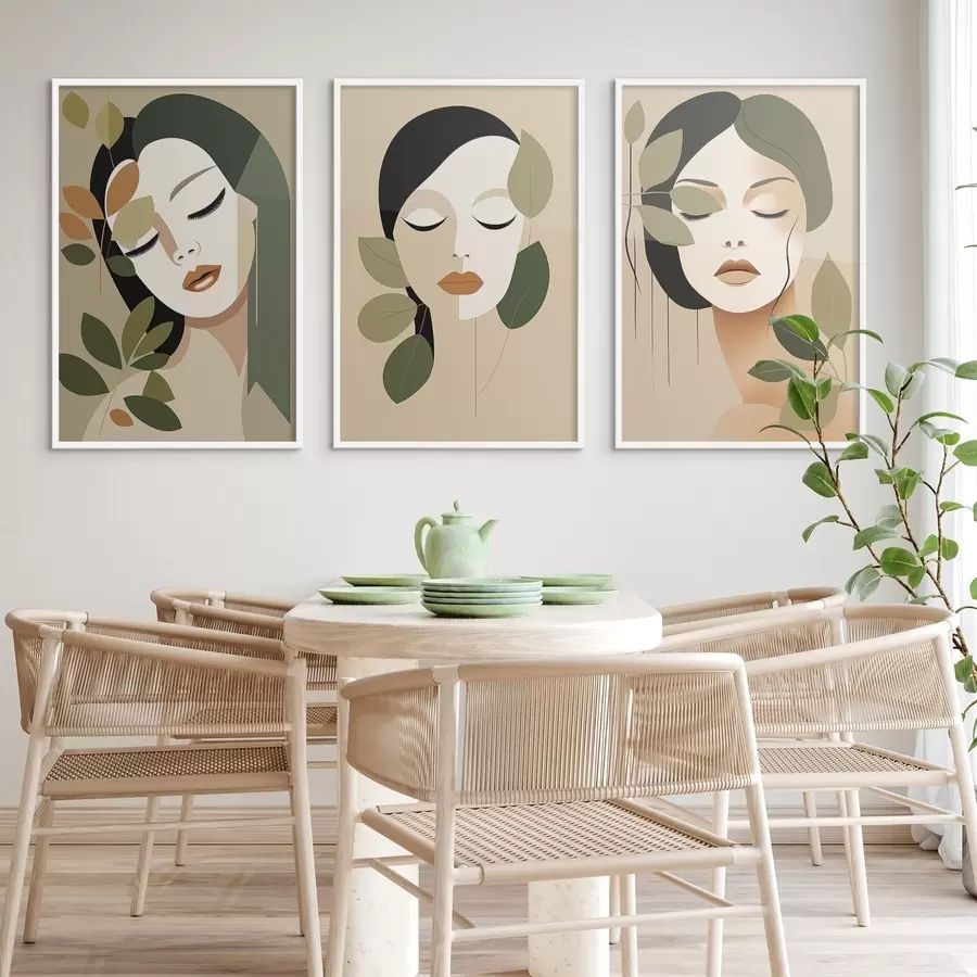 Fototapet Dívčí tváře d00605