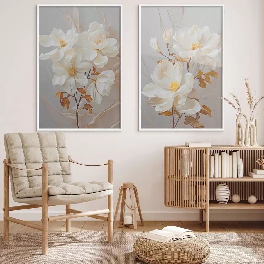 Fototapet Jemné abstraktní květiny d00611