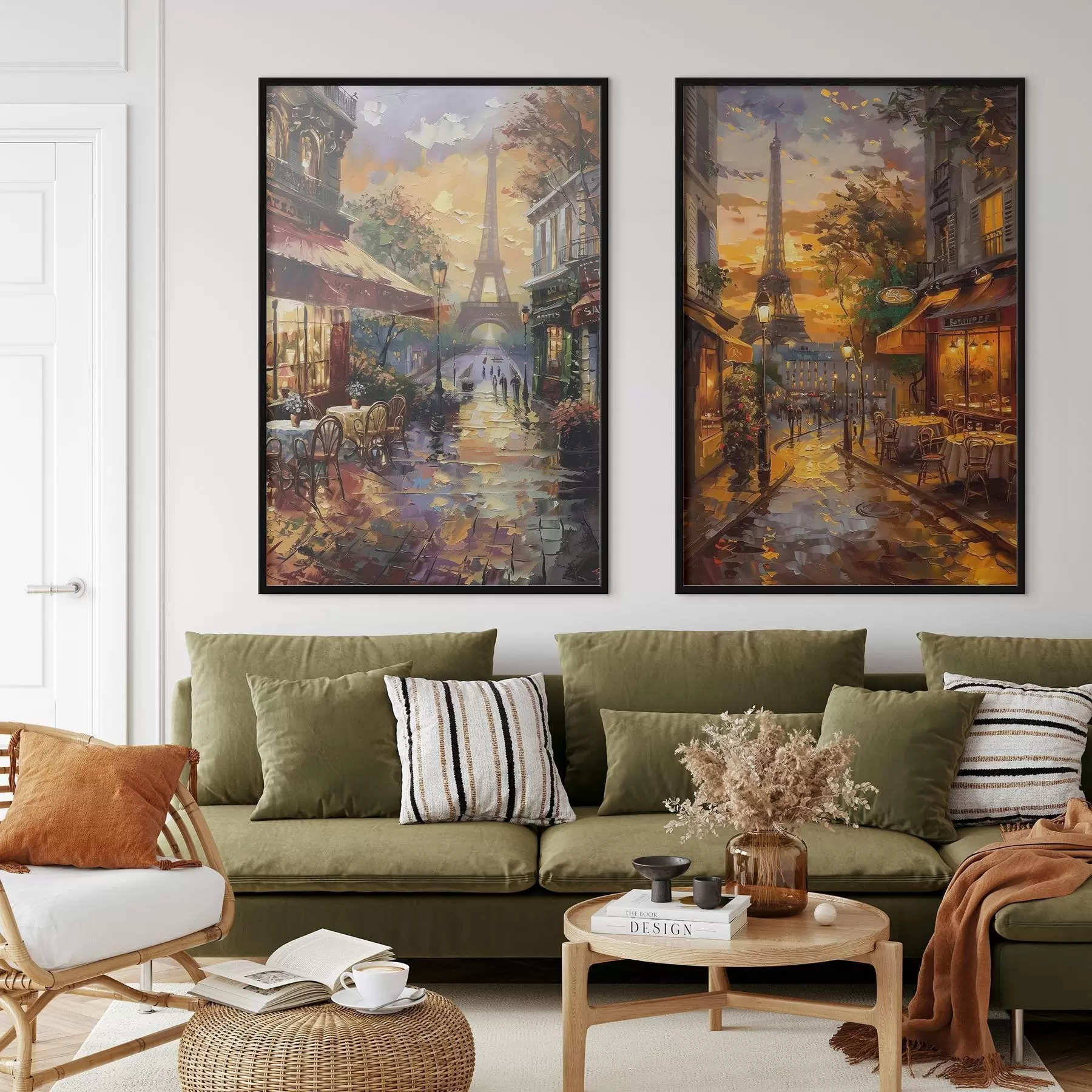 Fototapet Ulice Paříže d00617