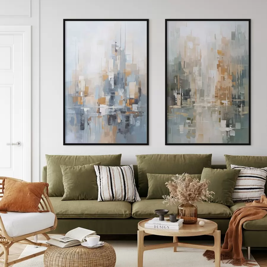 Fototapet Abstrakce napodobující malbu d00625