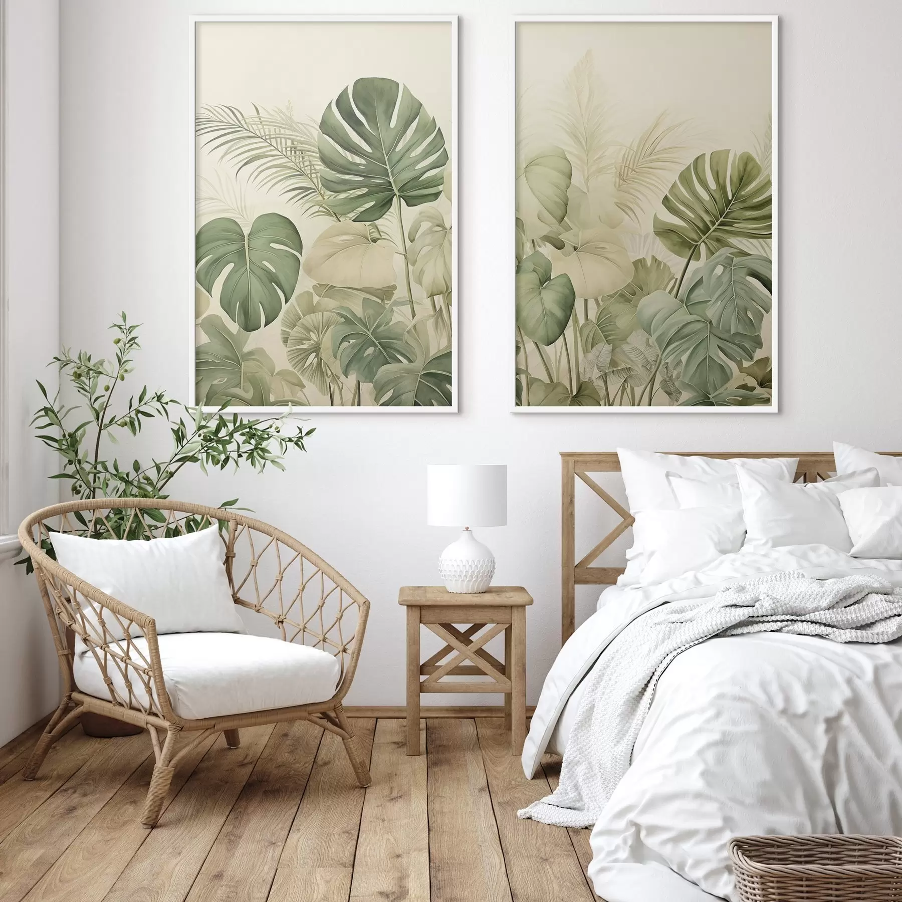 Fototapet Různé tropické listy d00669