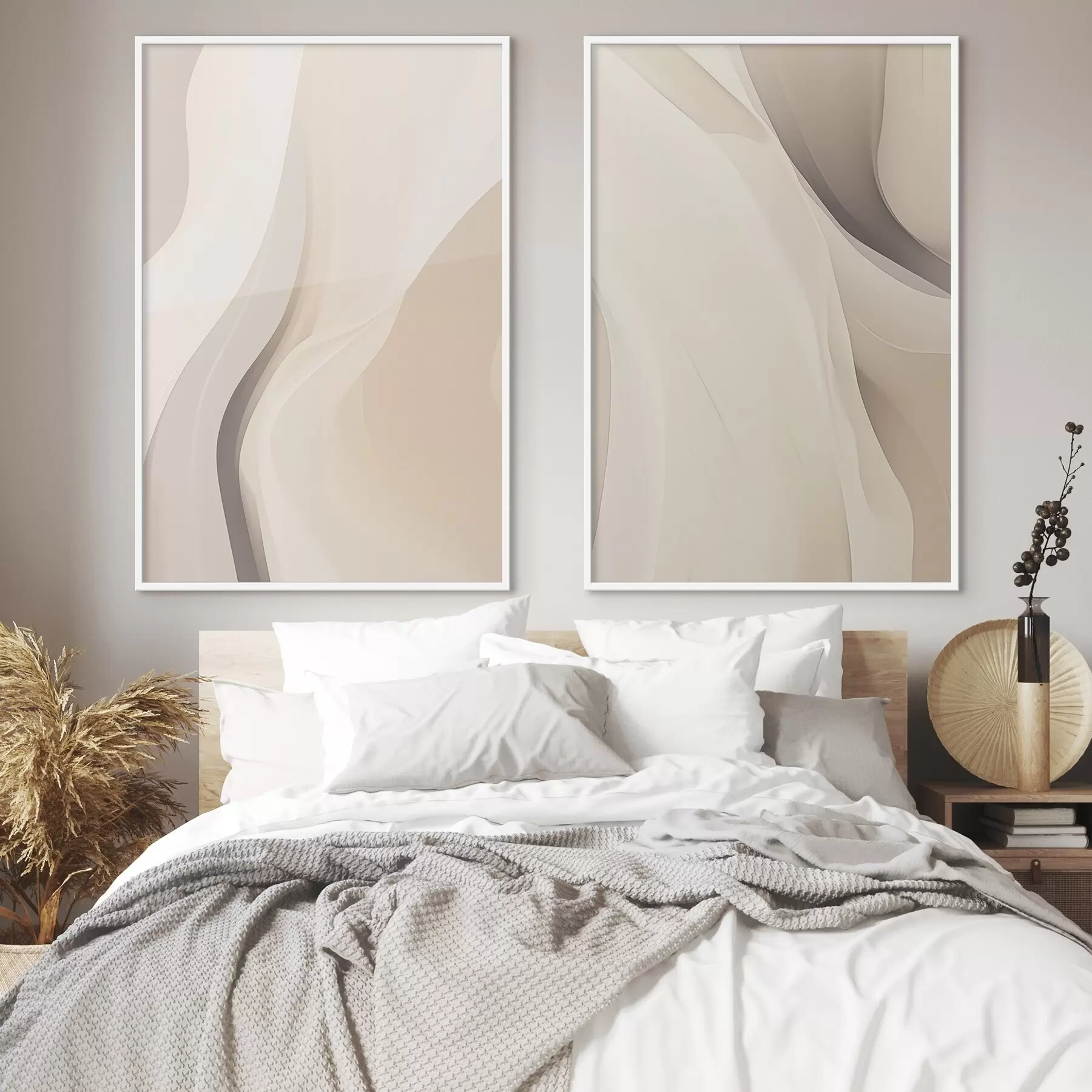 Fototapet Abstraktní písečné vlny d00681