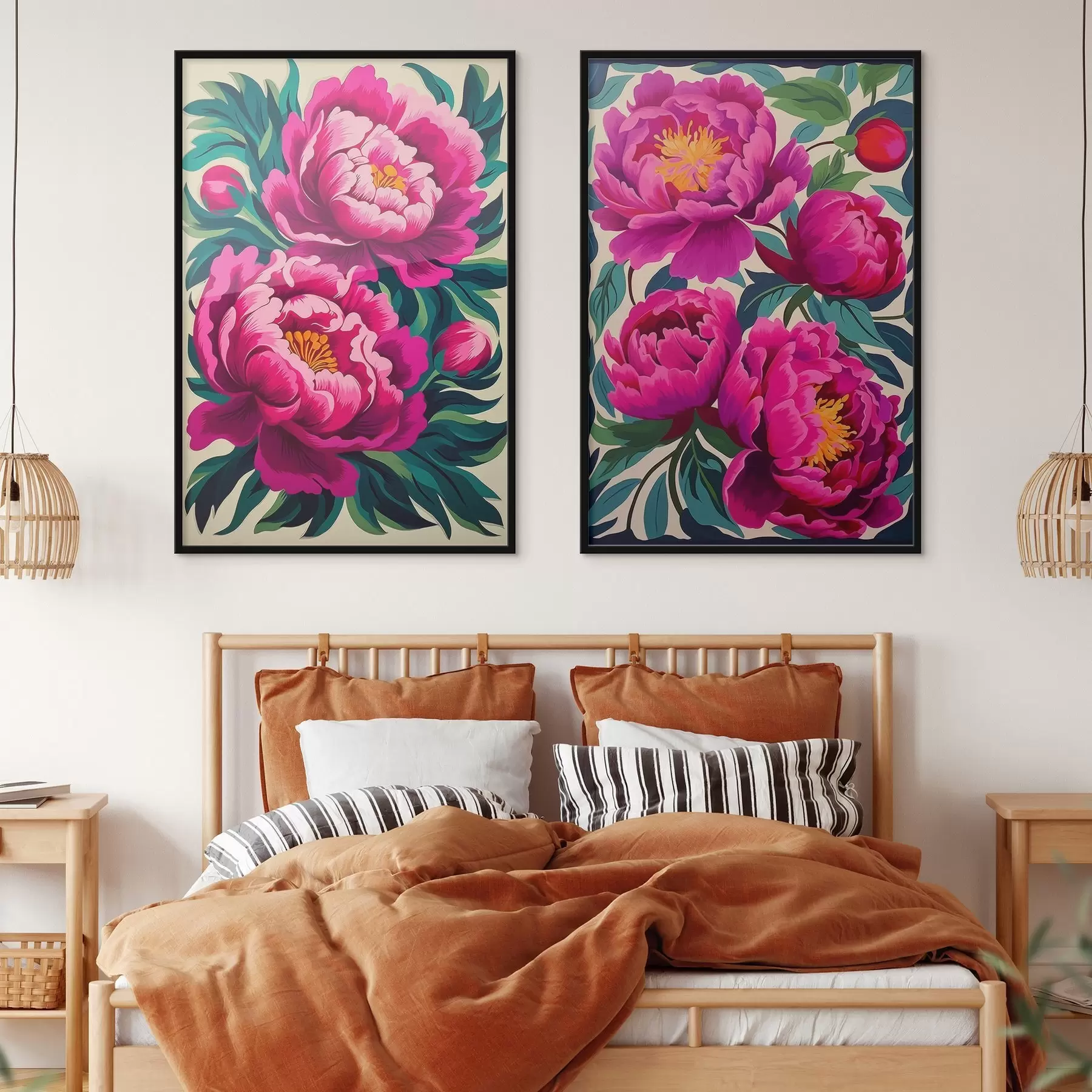 Fototapet Pivoňky d00727