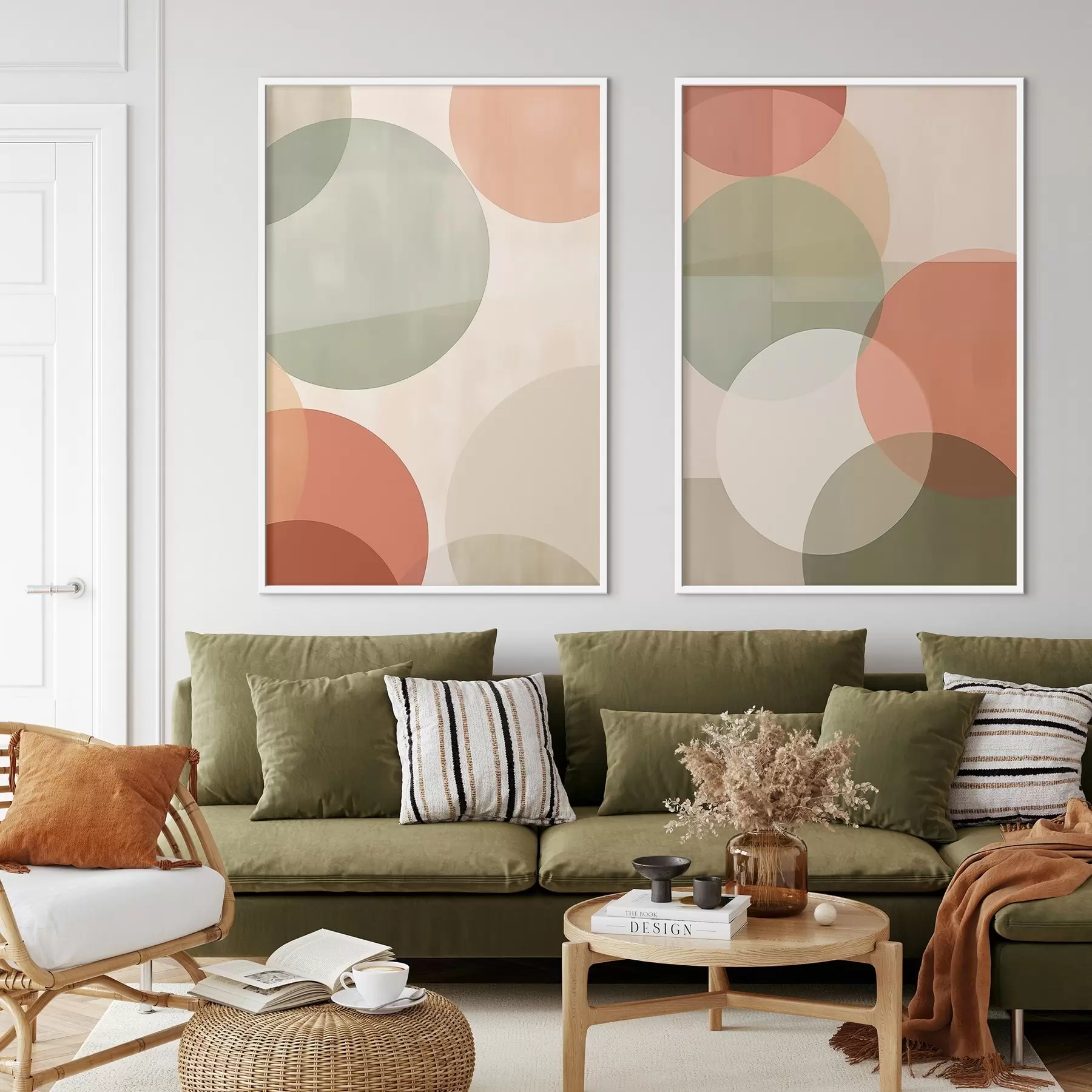 Fototapet Abstraktní kruhy d00733