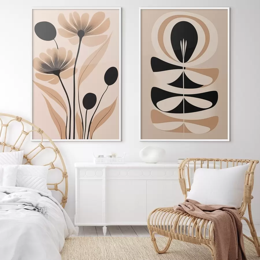 Fototapet Abstraktní květiny d00773