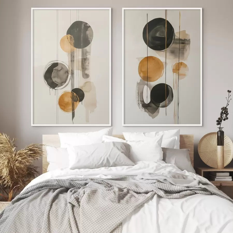 Fototapet Abstraktní kruhy d00717