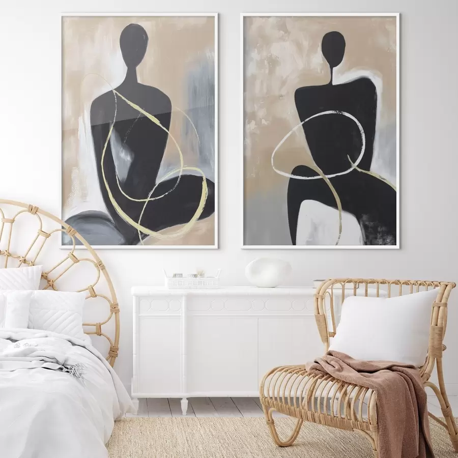 Fototapet Abstraktní siluety d00719