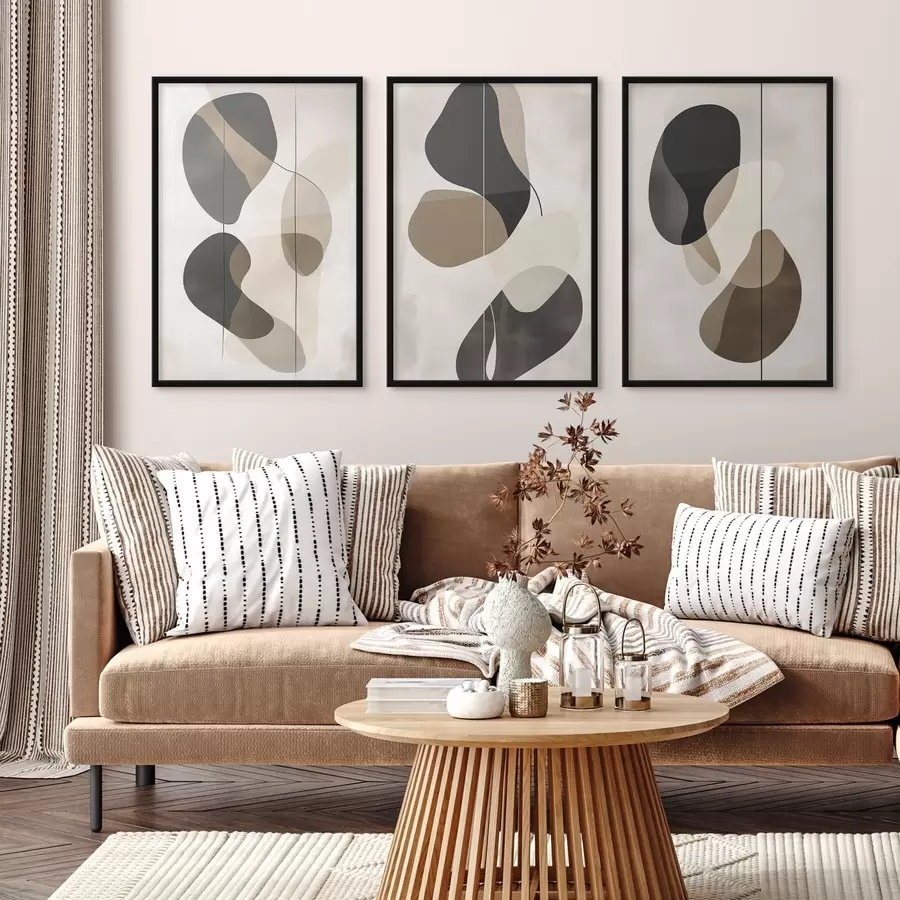 Fototapet Plovoucí abstraktní tvary d00777