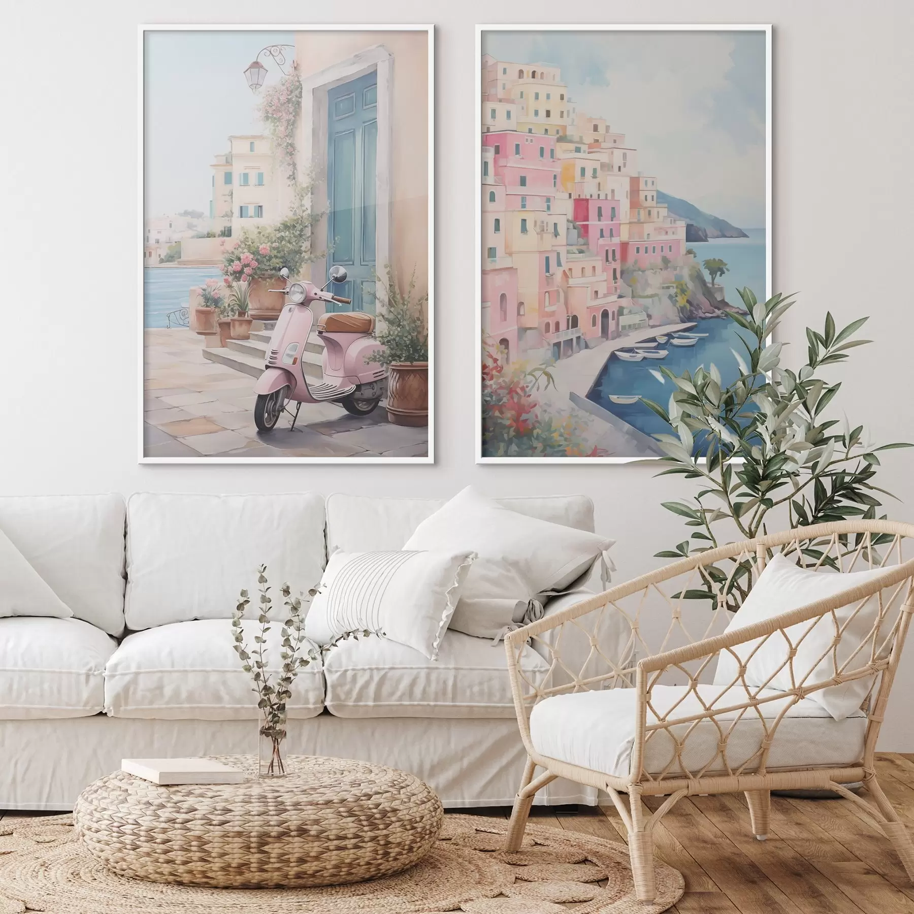 Fototapet Přímořské město d00794