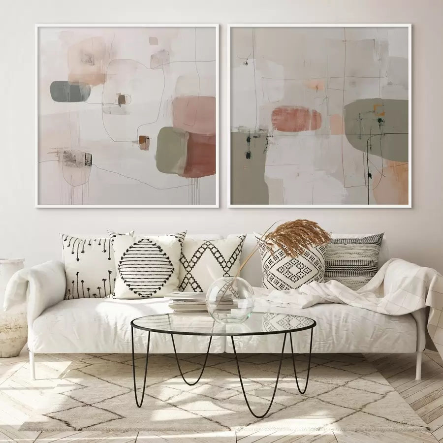 Fototapet Pastelová kompozice v neutrálních tónech d00745