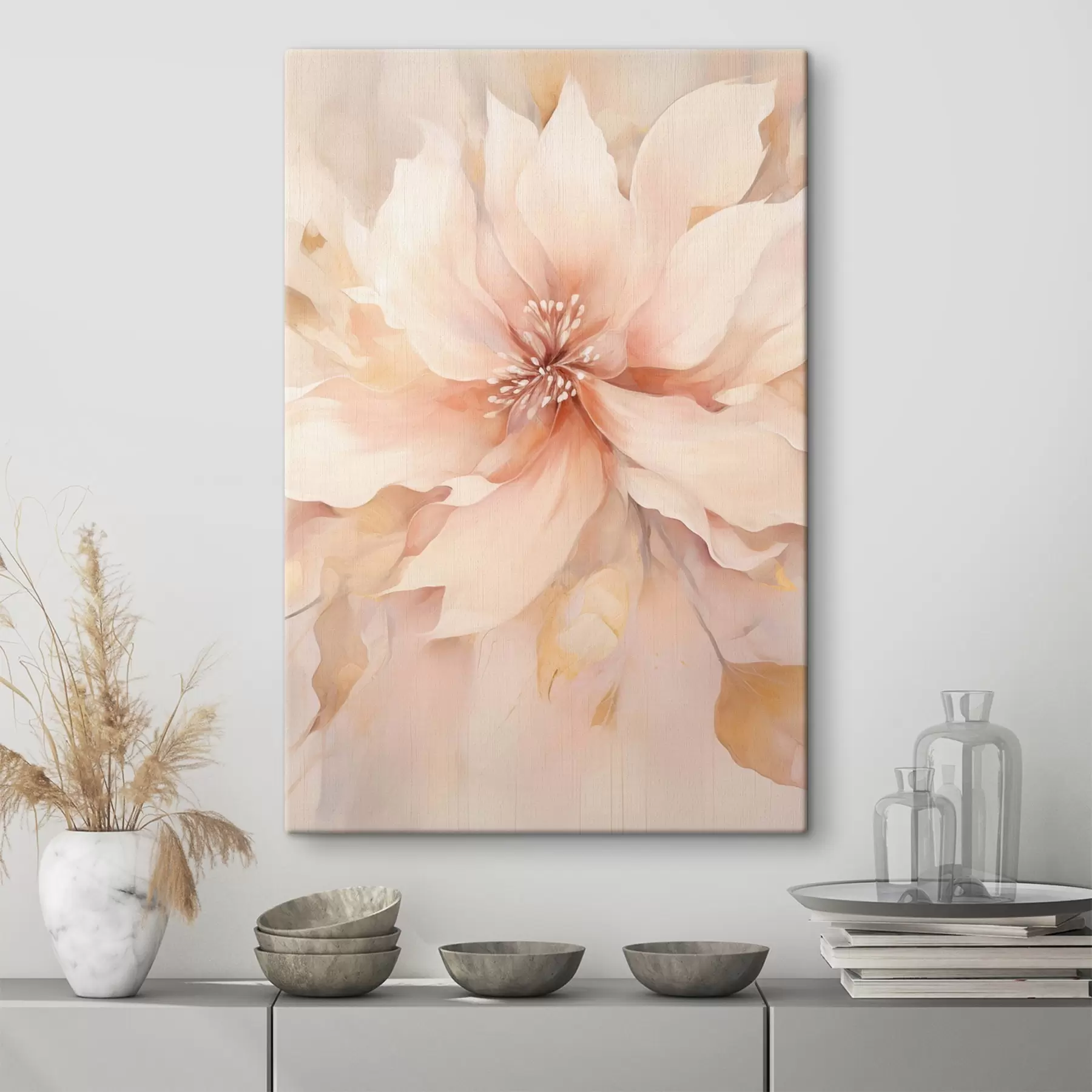 Obraz Velká abstraktní květina Č. s47444