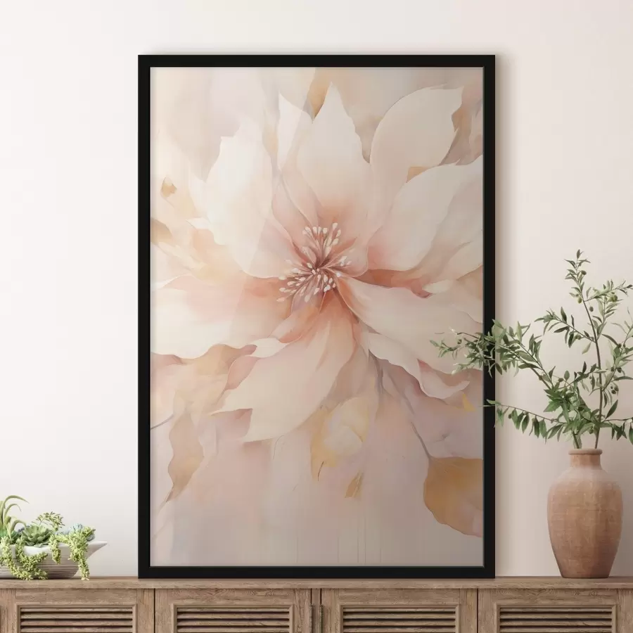 Fototapet Velká abstraktní květina f47444