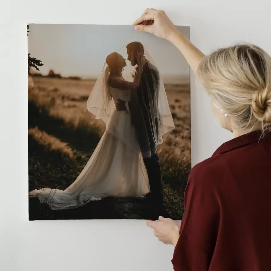 Obraz Svatební fotografie na plátně Č. s47161