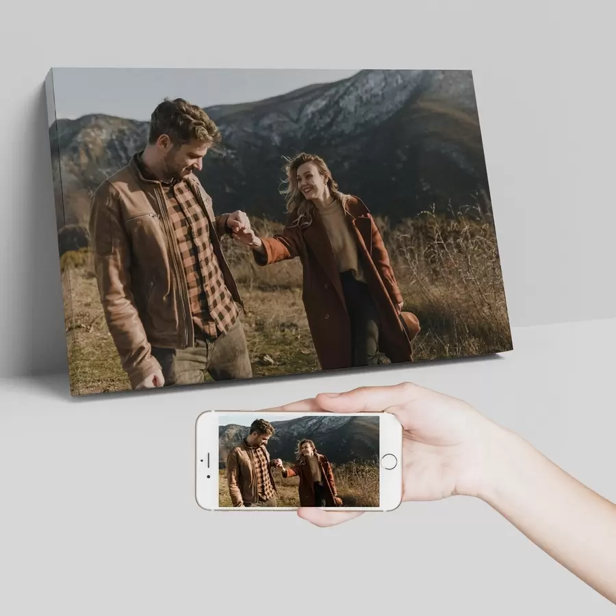 Obraz Tisk rodinných fotografií na plátno Č. s47167