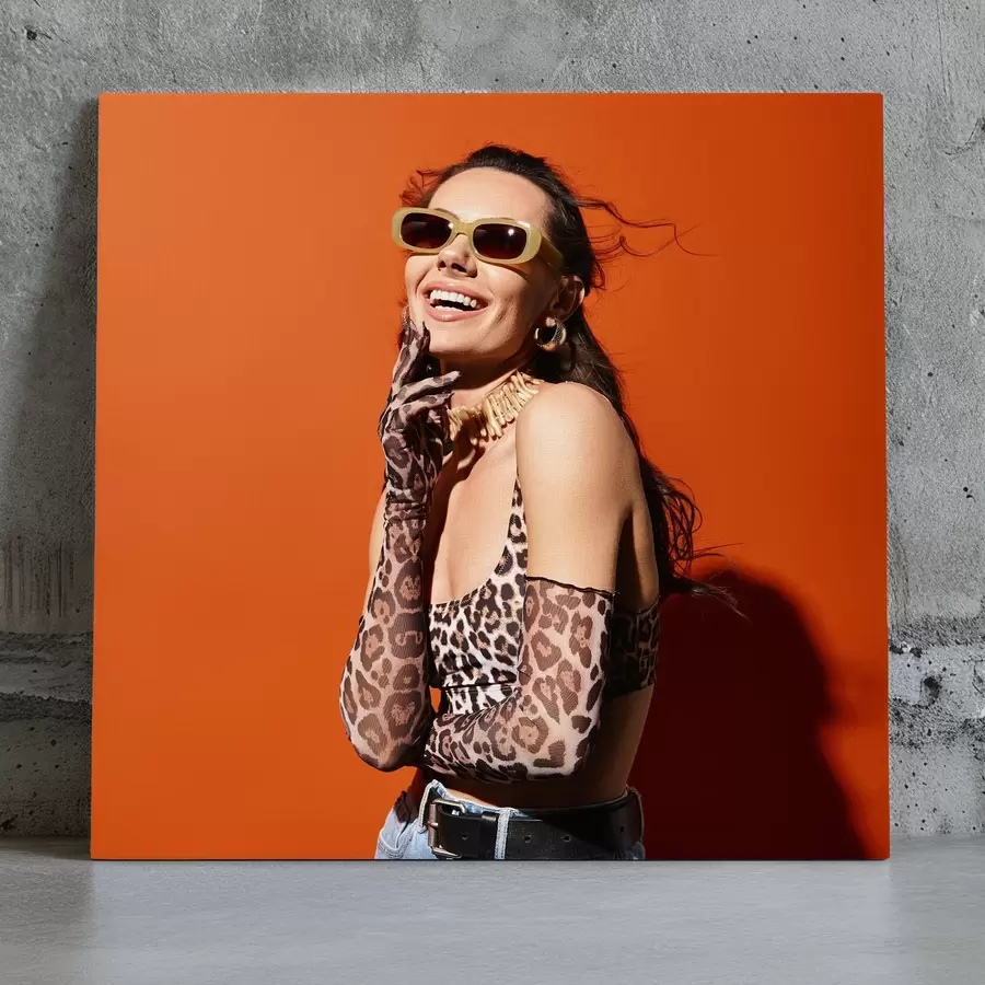 Obraz Portrét z vaší vlastní fotografie na zdi Č. s47171