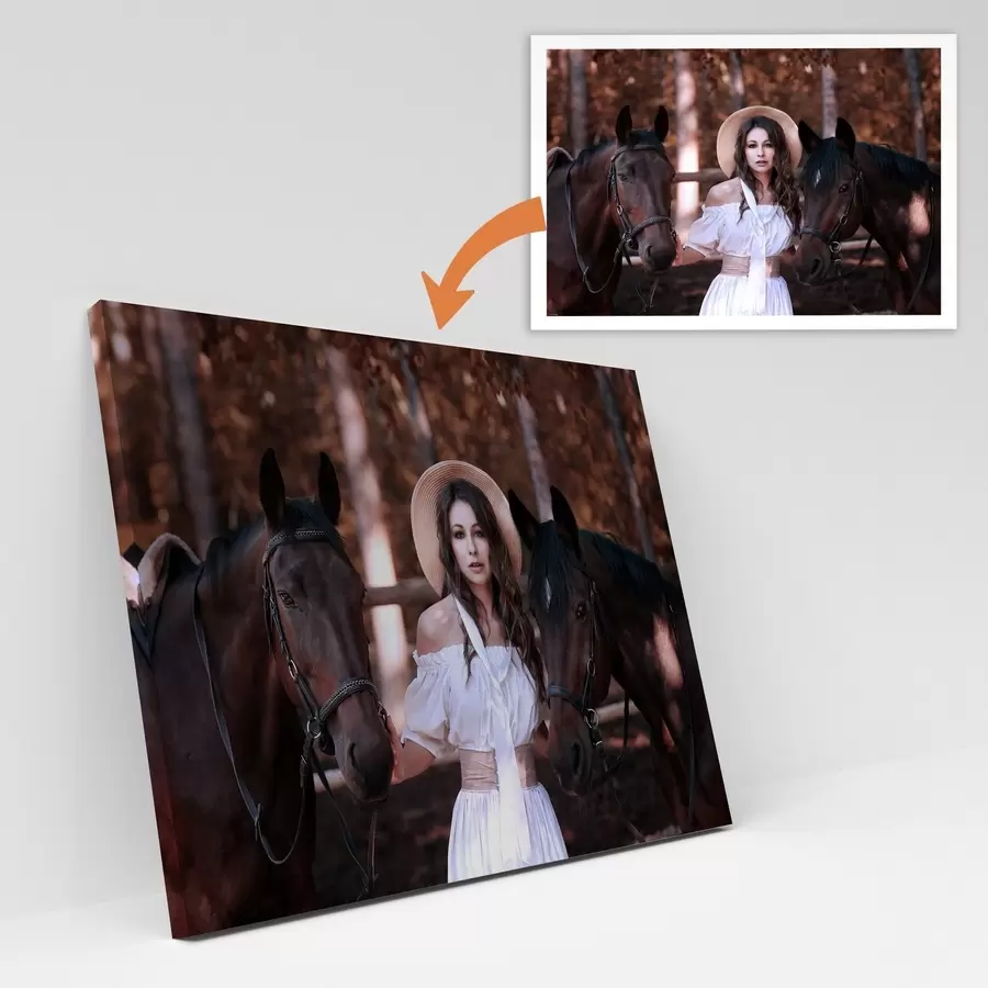 Obraz Dárek pro dívku na základě její fotografie Č. s47176