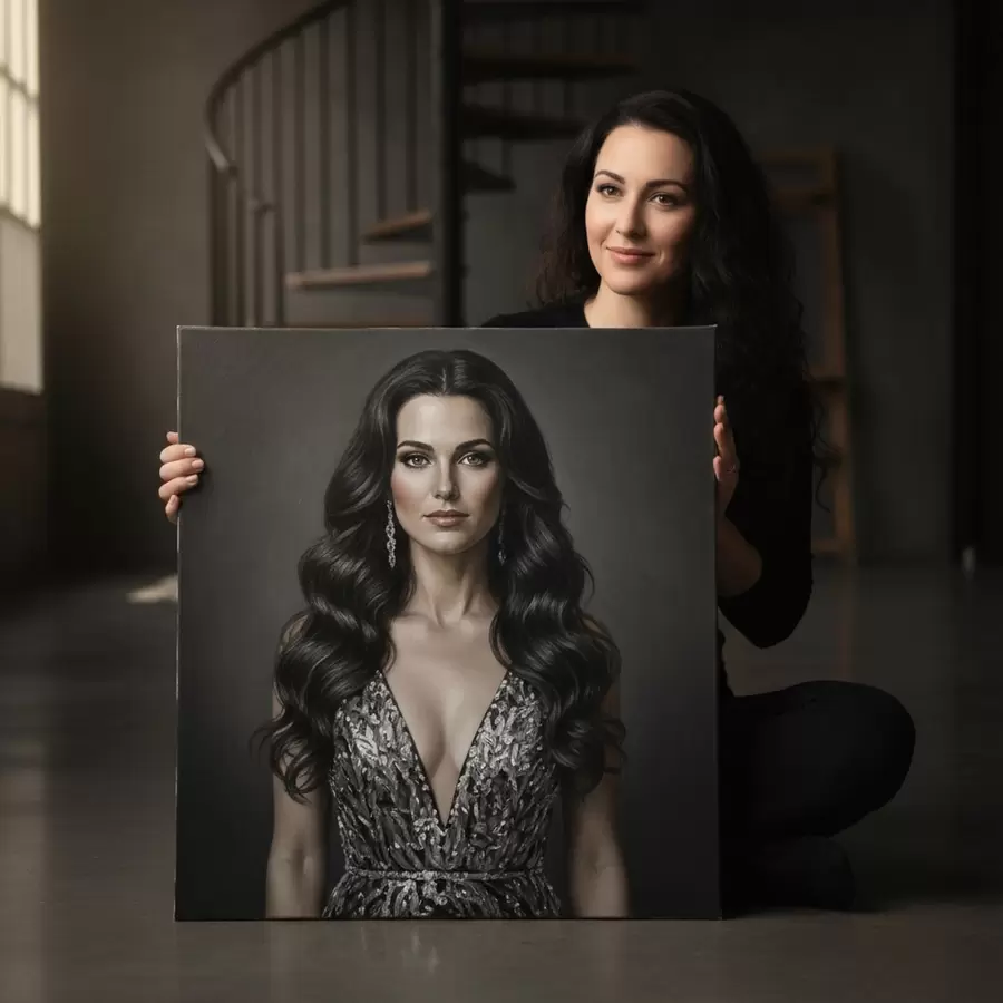 Obraz Dárek pro dívku na základě její fotografie Č. s47192