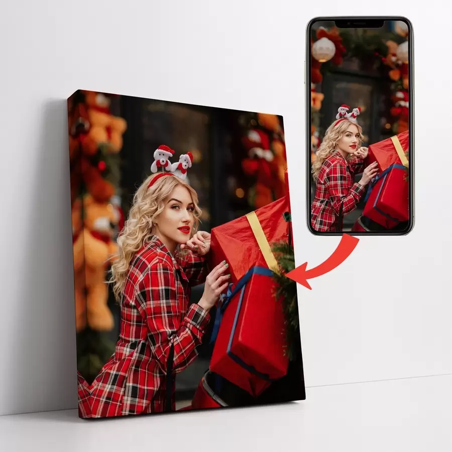 Obraz Slavnostní obrázek na základě fotografie pro dívku Č. s47196