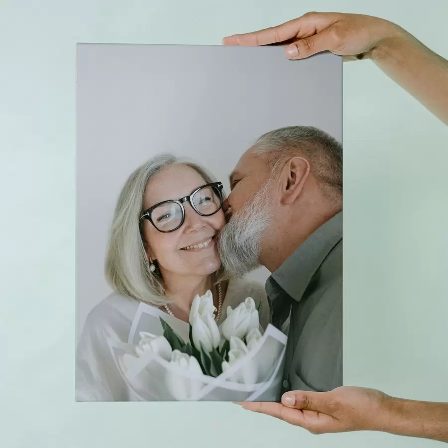 Obraz Dárek pro pár na základě fotografie na plátně Č. s47197