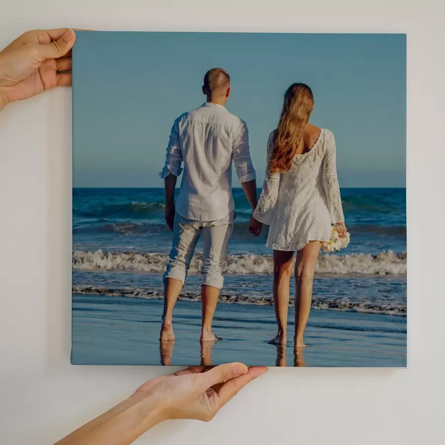 Obraz Dárek pro pár na základě fotografie na plátně Č. s47202