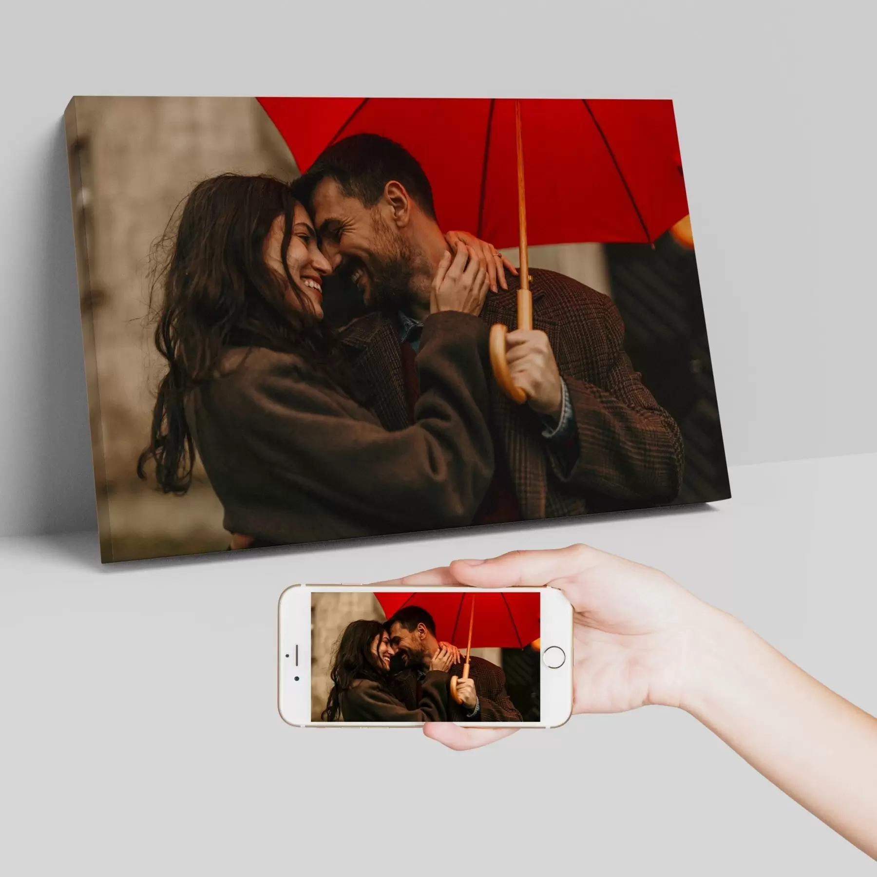 Obraz Romantický dárek pro pár na základě fotografie Č. s47208