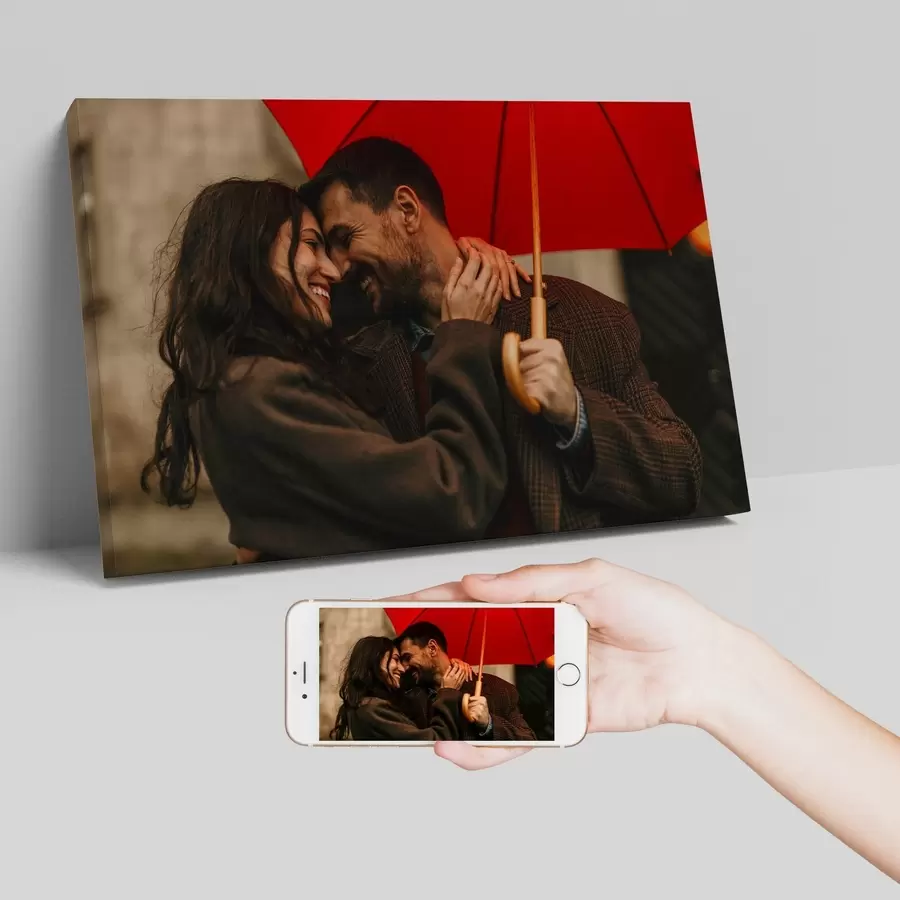 Obraz Romantický dárek pro pár na základě fotografie Č. s47208