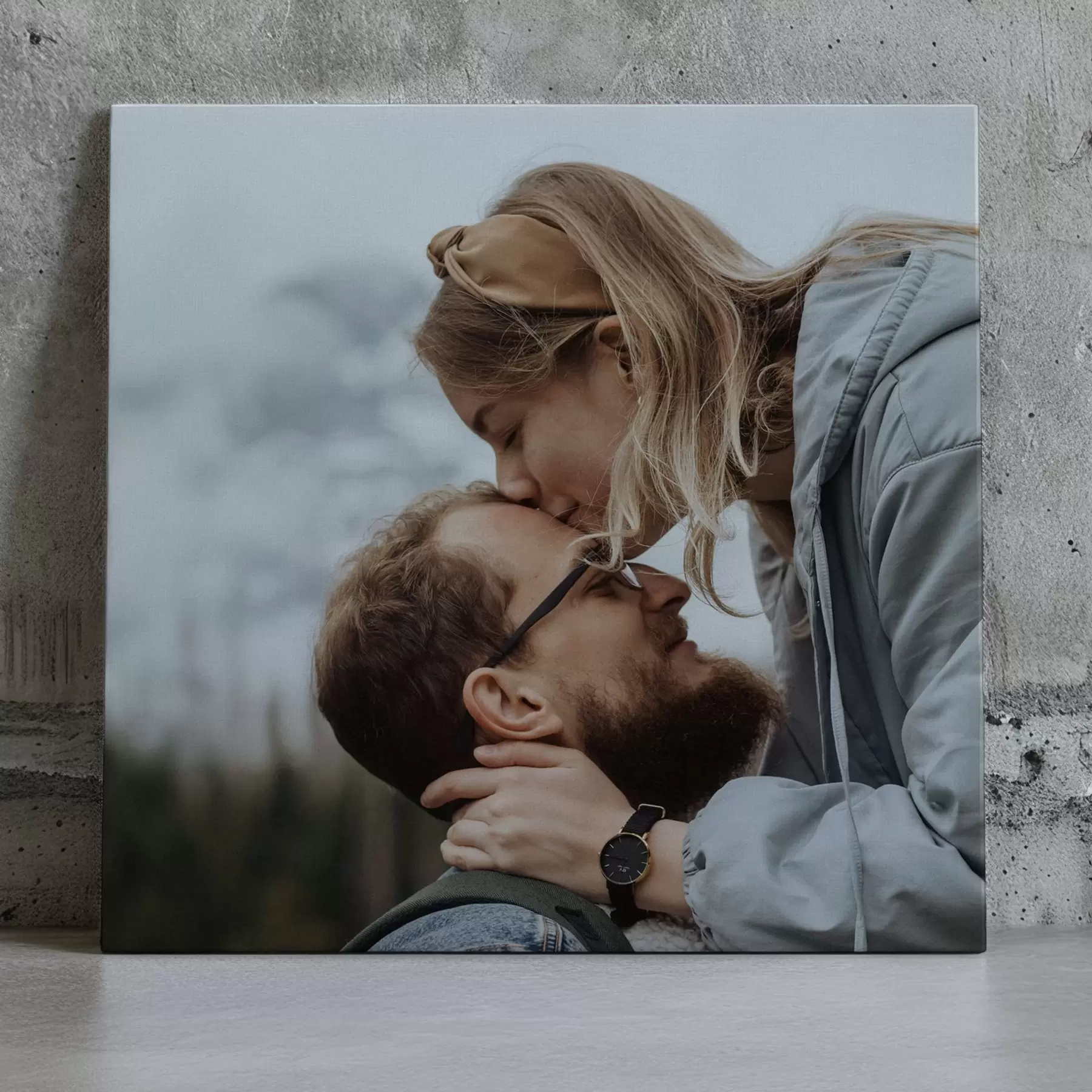 Obraz Dárek pro pár na základě fotografie na plátně Č. s47215